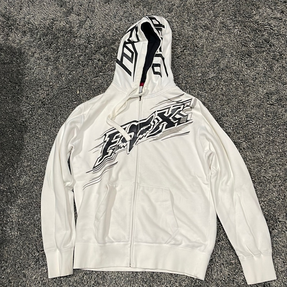 Fox zip up hoodie
